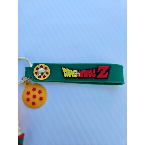 Dragon Ball Z Keychain – Tien Shinhan w/ 6-Star Dragon Ball & Logo Strap - Picture 2 of 4